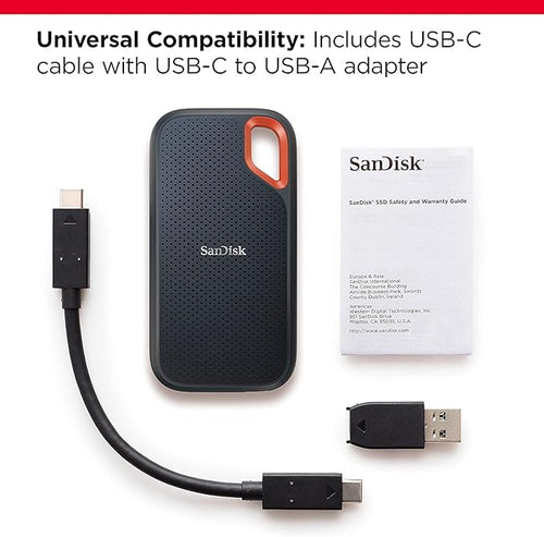 SanDisk Extreme Portable SSD 1TB with Protective Case